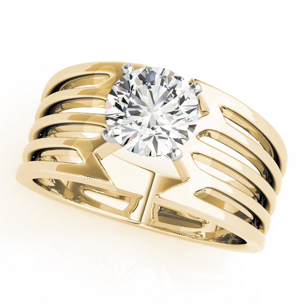 Ornagrine Natural 4 Prong  Diamond Ring